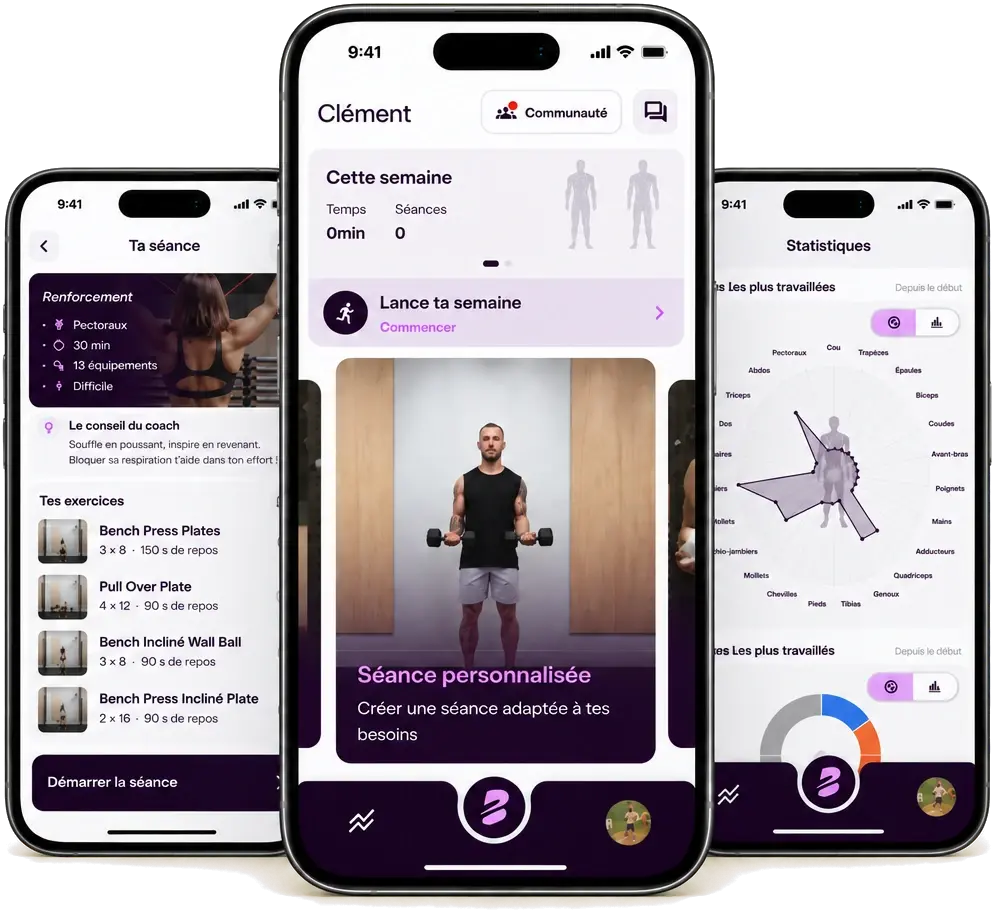 Aperçu de l'application BeBest